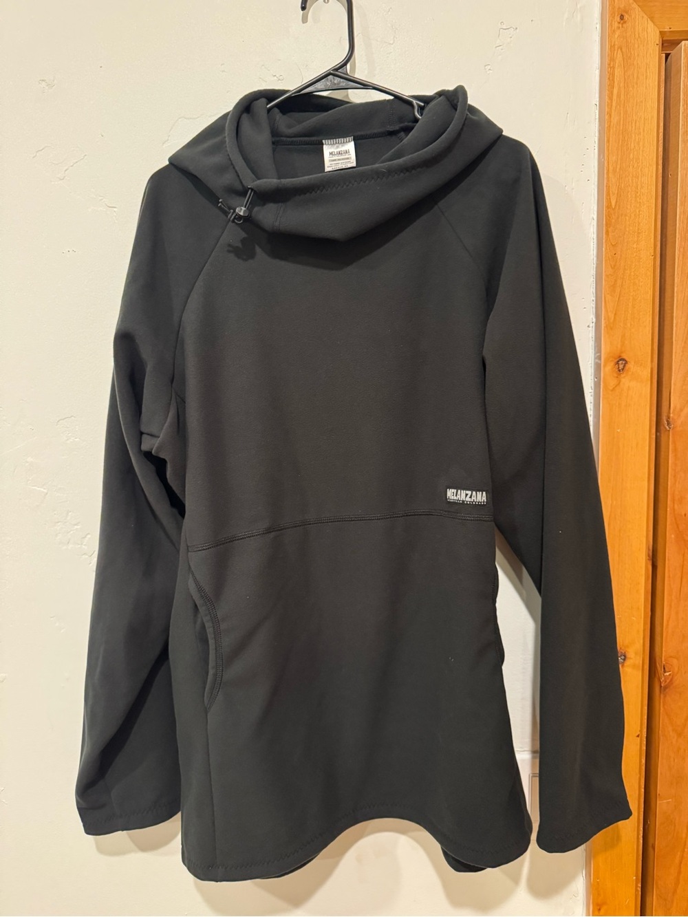 Melanzana Men’s XL Black Fleece Hoodie